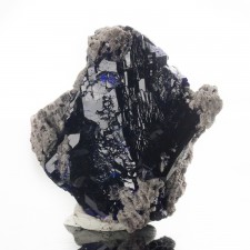 1.8" Brilliant Flashy Luster NavyBlue AZURITE Crystals Milpillas Mexico for sale 1.8" Brilliant Flashy Luster NavyBlue AZURITE Crystals Milpillas Mexico for sale