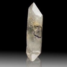 4.1" Double Terminated ENHYDRO QUARTZ Crystal w/Moving Air Bubble China for sale 4.1" Double Terminated ENHYDRO QUARTZ Crystal w/Moving Air Bubble China for sale