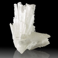 4.1" SharpShiny Gemmy SCOLECITE Terminated Radiating Fan Crystals India for sale 4.1" SharpShiny Gemmy SCOLECITE Terminated Radiating Fan Crystals India for sale