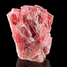 1.2" Magenta Red RHODONITE Crystal Section w-Faces Morro da Mina Brazil for sale 1.2" Magenta Red RHODONITE Crystal Section w-Faces Morro da Mina Brazil for sale
