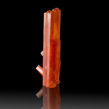 1.2" Electric Crimson CROCOITE Gemmy Terminated Crystal Red Lead Mine for sale 1.2" Electric Crimson CROCOITE Gemmy Terminated Crystal Red Lead Mine for sale