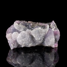 3.9" Blue-Gray-Pink SMITHSONITE Crystallized Botryoidal Mounds Mexico for sale 3.9" Blue-Gray-Pink SMITHSONITE Crystallized Botryoidal Mounds Mexico for sale