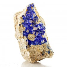 1.6" Rich RoyalBlue LINARITE CRYSTALS on Matrix Grand Reef Mine Arizona for sale 1.6" Rich RoyalBlue LINARITE CRYSTALS on Matrix Grand Reef Mine Arizona for sale