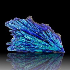 3.4" Flamboyant Vibrant Neon Turquoise Blue AQUA AURA KYANITE Brazil for sale 3.4" Flamboyant Vibrant Neon Turquoise Blue AQUA AURA KYANITE Brazil for sale