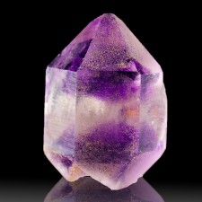 1" Double Terminated Royal Purple HOURGLASS AMETHYST Crystal Morocco for sale 1" Double Terminated Royal Purple HOURGLASS AMETHYST Crystal Morocco for sale
