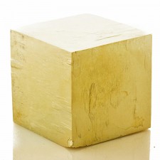 3.1" Brilliant Brassy Golden Geometric PYRITE CUBE Shiny Crystal Spain for sale 3.1" Brilliant Brassy Golden Geometric PYRITE CUBE Shiny Crystal Spain for sale