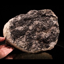 9" BABINGTONITE-MA State Mineral-Cheapside Quarry MA 9" BABINGTONITE-MA State Mineral-Cheapside Quarry MA