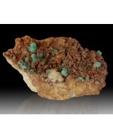 4.7" Turquoise Blue ROSASITE Bright Sparkly C...