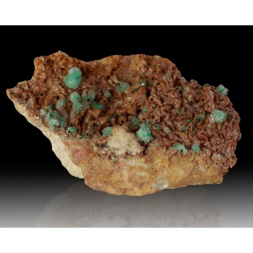 4.7" Turquoise Blue ROSASITE Bright Sparkly C...