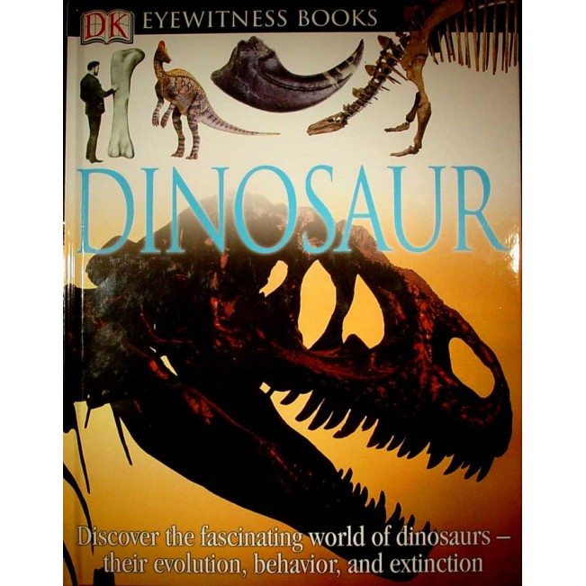 BOOK ABOUT DINOSAURS DK Eyewitness Series for 5-12yr olds 100s of Pix for sale