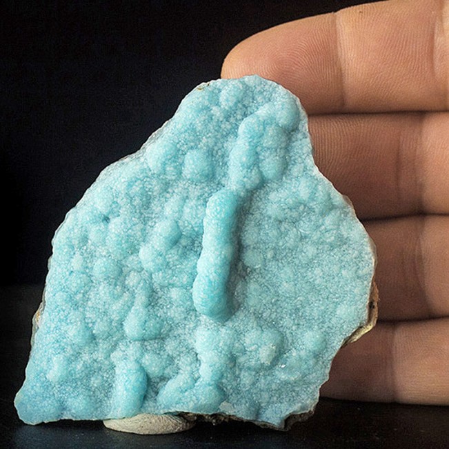 2.8" Turquoise Baby Blue ARAGONITE Botryoidal Crystals No Damage China for sale