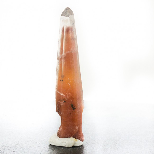 4.2" Sharp Well Defined RED PHANTOM in Clear QUARTZ Crystal Madagascar for sale