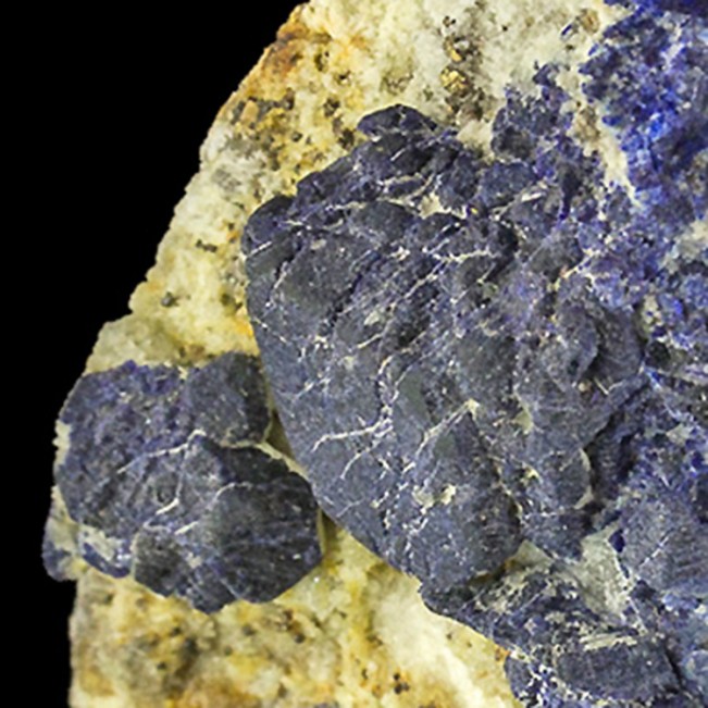 2.5" RoyalBlue LAPIS LAZULI Lazurite Crystals to1.3" in Matrix Afghanistan for sale