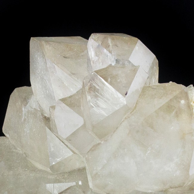 6" Sharp Lustrous TIN CASSITERITE Crystals on Clear QUARTZ Brazil for sale