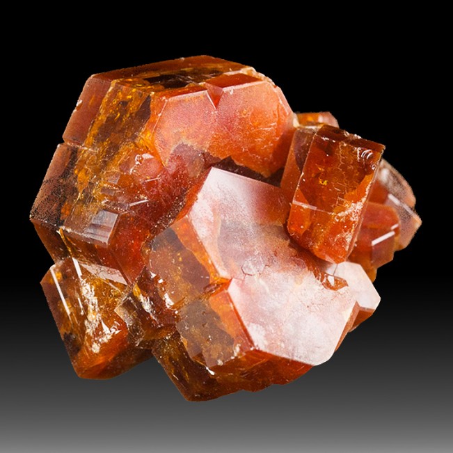 1" Vivid Deep Red VANADANITE Sharp Crystals to .7" w/Endlichite Morocco for sale