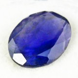 10mm 1.23ct Oval Cut Blue/Purple TANZANITE Loose G...