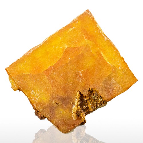 1" Orange Yellow WULFENITE Crystal Sharp Tabu...