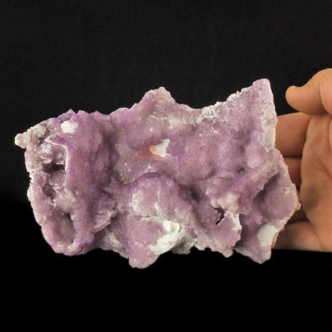 6.1" Lavender FLUORITE Crystals on White Quartz La Dulcita Claim AZ for sale