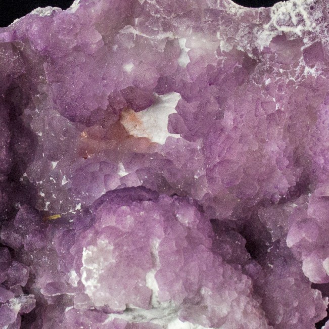 6.1" Lavender FLUORITE Crystals on White Quartz La Dulcita Claim AZ for sale