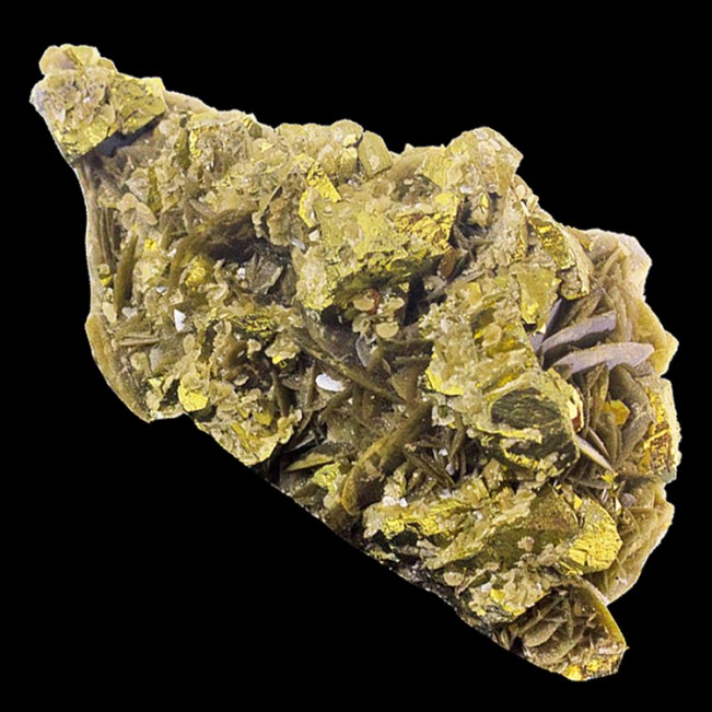 4.5" Metallic Gold CHALCOPYRITE on SIDERITE Crystals NewFind 2013 China for sale