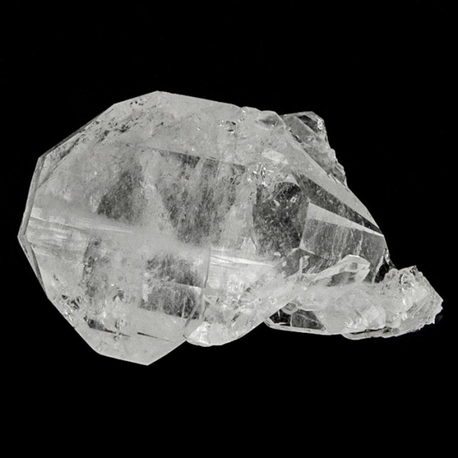 3.4" Gem Clear FADEN QUARTZ Crystal Sharply Defined White Line Pakistan for sale