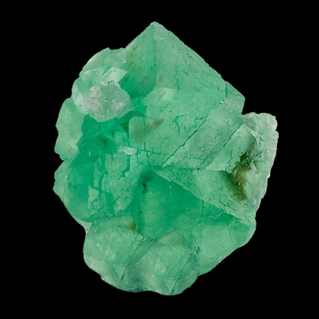 2.7" Brite GemmyGreen FLUORITE Octahedral Crystals Riemvasmaak S.Africa for sale