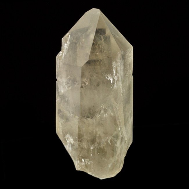 3.3" SMOKY PHANTOM QUARTZ Crystal with White Clay Phantom Inside Brazil for sale