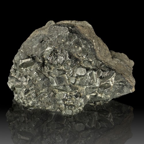 3.4" BOURNONITE Well-Defined Metallic Gray Cy...