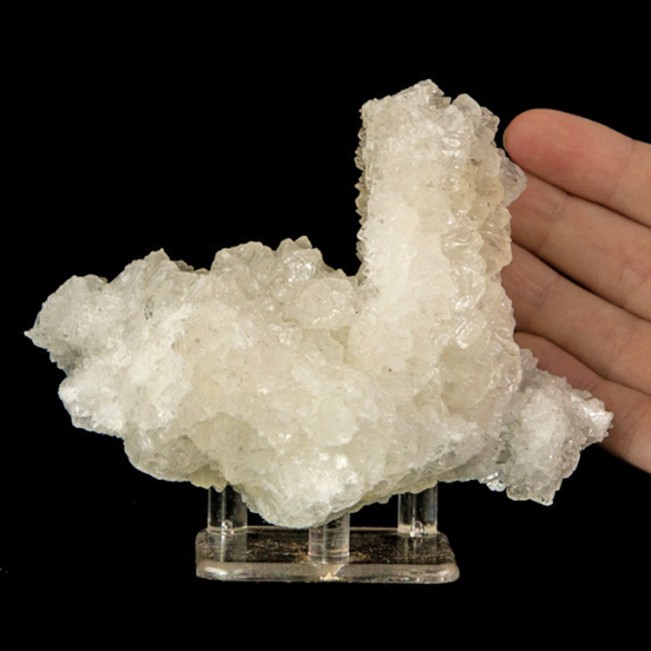 4.6" Sparkling Pale Pale Light Yellow CALCITE Crystals Chihuahua Mexico for sale