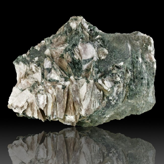 3.9" Lovely Lavender MARGARITE Crystals in Emery Wright Mine Chester MA for sale