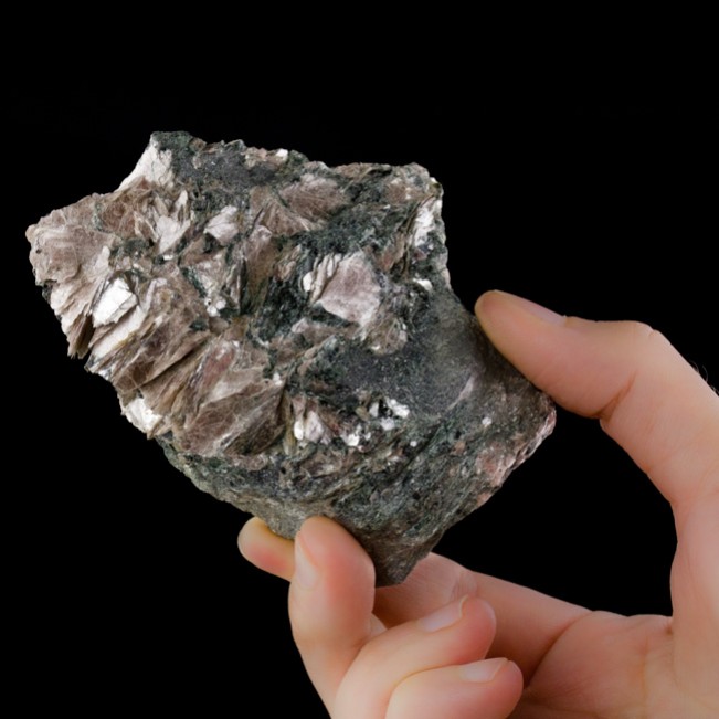 3.9" Lovely Lavender MARGARITE Crystals in Emery Wright Mine Chester MA for sale