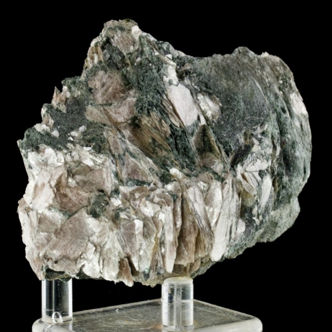 3.9" Lovely Lavender MARGARITE Crystals in Emery Wright Mine Chester MA for sale