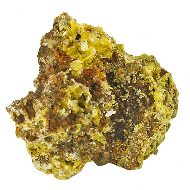 3.9" Gem Clear Tabular Yellow WULFENITE Crystals +Green MIMETITE Mexico for sale