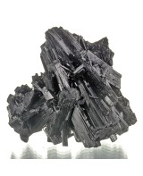 2.8" Shiny MIDNIGHT BLACK TOURMALINE Double T...