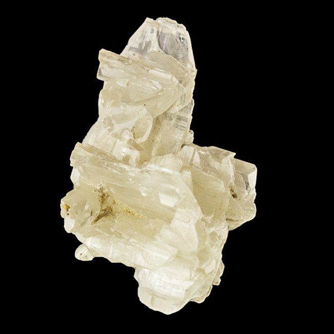 1.3" RETICULATED "SNOWFLAKE" CERUSSITE Clear Sixling Twin Crystals Iran for sale