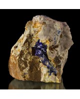 3.9" Brilliant Dark Navy Blue AZURITE Crystal...