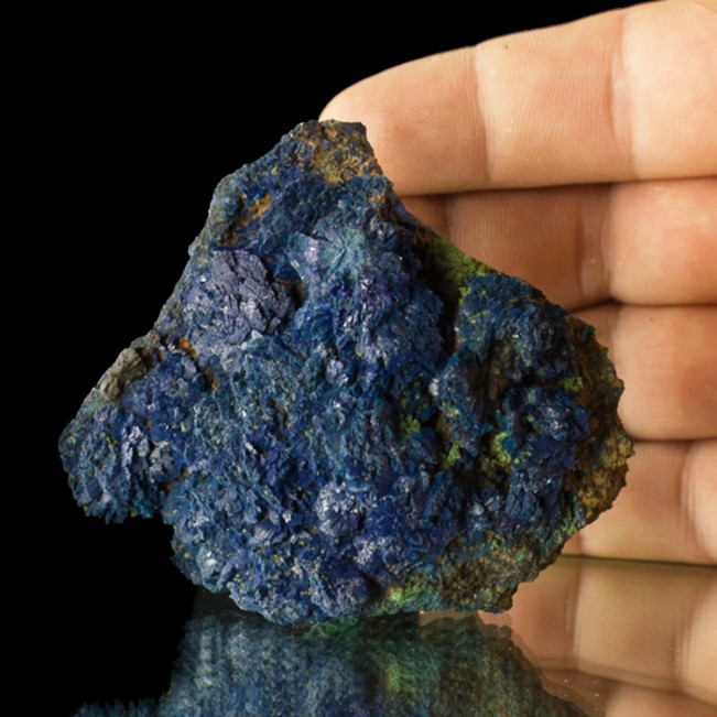 3.1" Super Saturated Navy Blue AZURITE Very Sharp Shiny Crystals China for sale