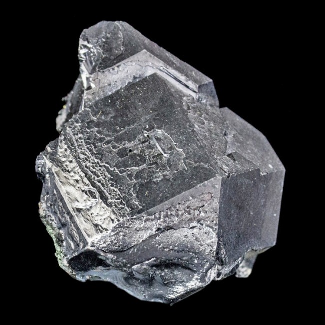 1.7" Modified Octahedral GALENA Crystal Bright Metallic Luster Bulgaria for sale