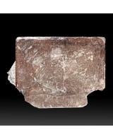 1.3"Single Crystal Silverish Brown WULFENITE-...