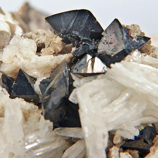2.7" Sharp Lustrous Metallic CASSITERITE Crystal-Brazil