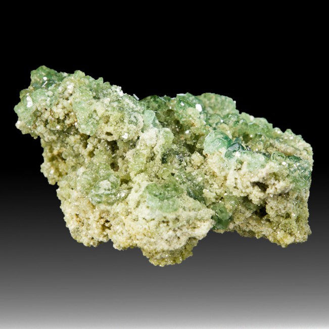 2.5"Grass Green DEMANTOID GARNET Crystals-Madagascar