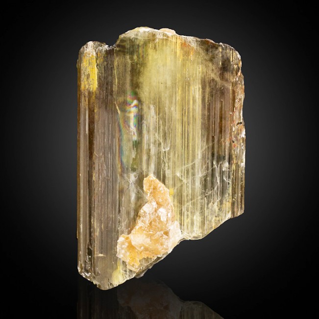 1.9" 169ct Pale Green SeeThru Gem DIASPORE Terminated Crystal-Turkey-for sale