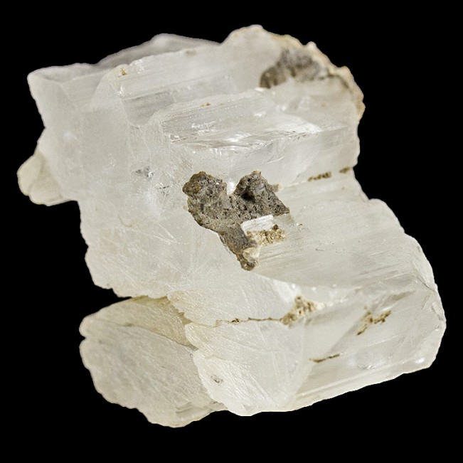 1.3" Translucent BERYLLONITE Sharp Crystal w/Vertical Striations Pakistan for sale
