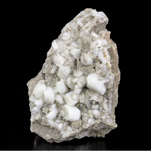 3.6" PearlyWhite HARMOTOME Sharp Crystals on ...