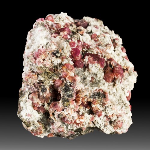 3.5" RASPBERRY GARNET Ruby Red Crystals High ...