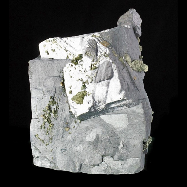 2.8" Sharp Silver Gray Cubic GALENA Crystals Sweetwater M MO for sale
