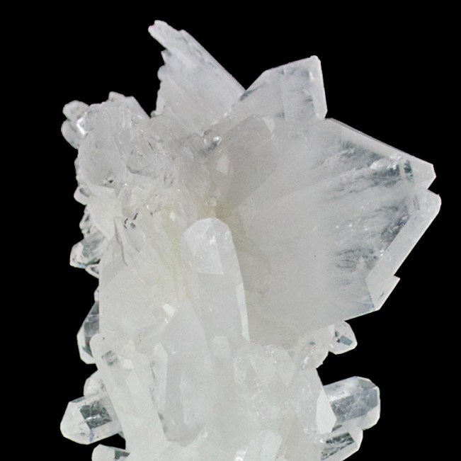 4.7" Double Terminated FADEN QUARTZ Crystal Cluster with White Lines Pakistan for sale