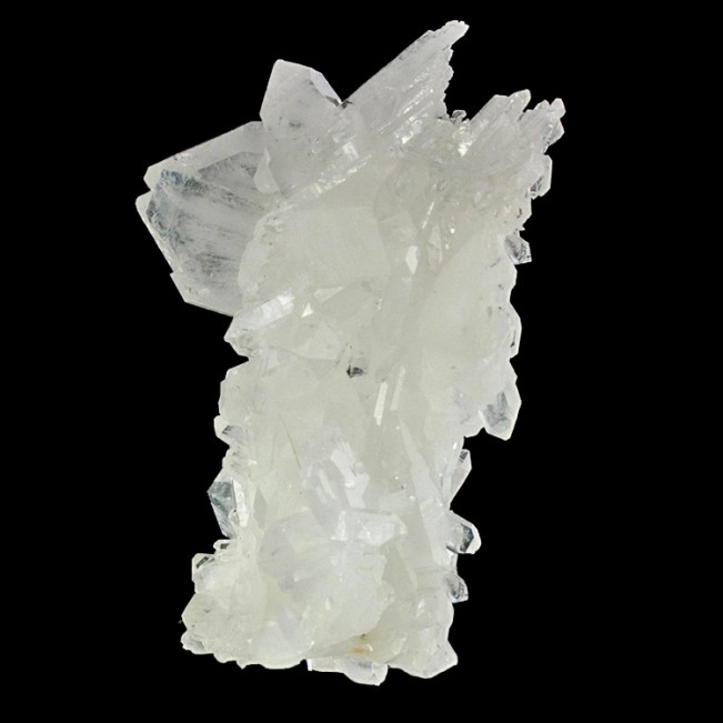 4.7" Double Terminated FADEN QUARTZ Crystal Cluster with White Lines Pakistan for sale