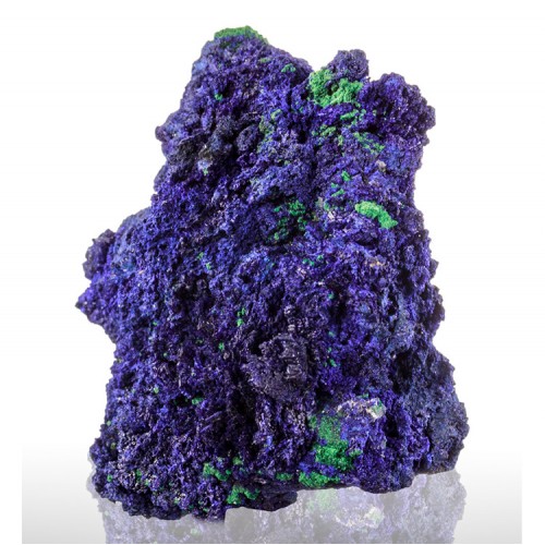 2.7" UltramarineBlue AZURITE Crystals w/Green...