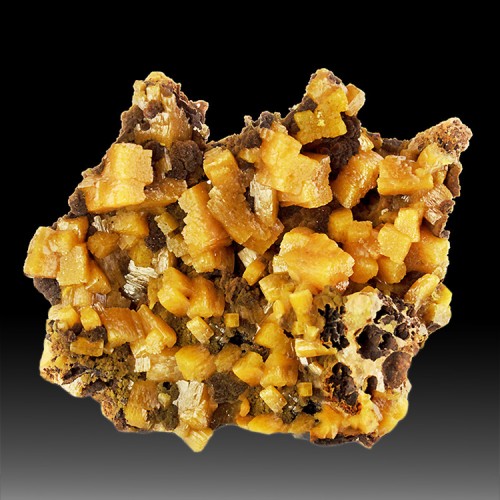 2.6" Blocky Lustrous Yellow WULFENITE Crystal...